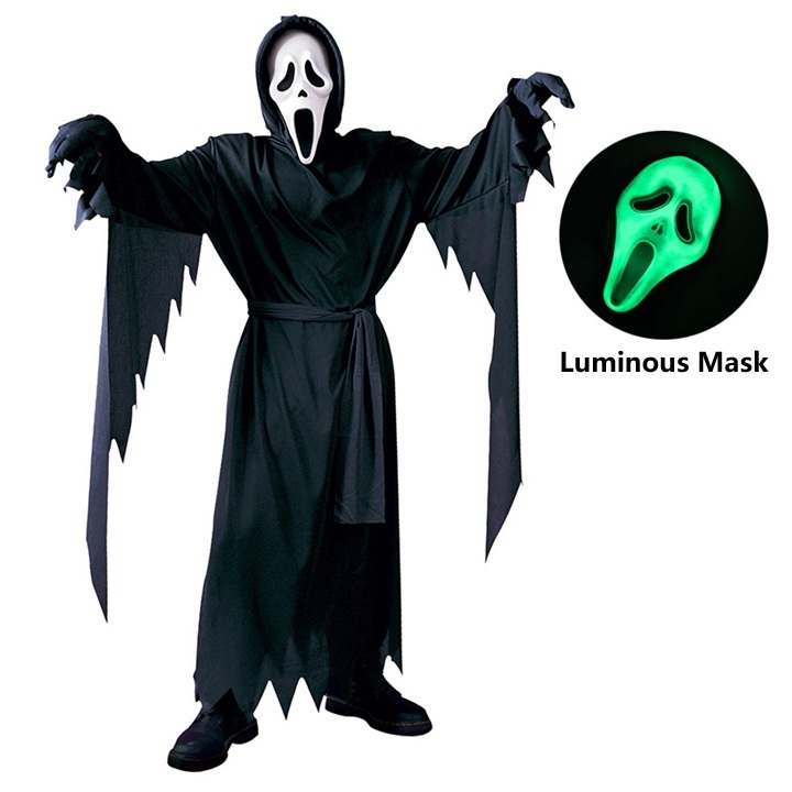 Formal Wear Gloves Men - Disfraz de Fantasma de Terror para