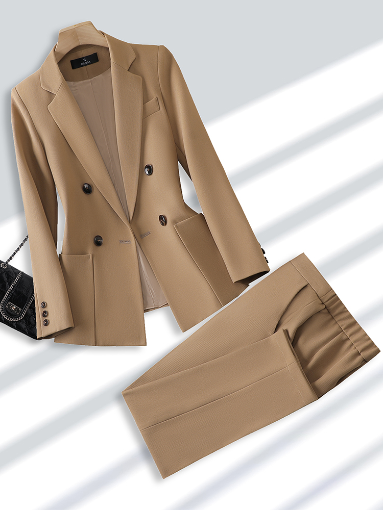 Khaki Formal Wear Men - Traje Formal de 2 piezas con