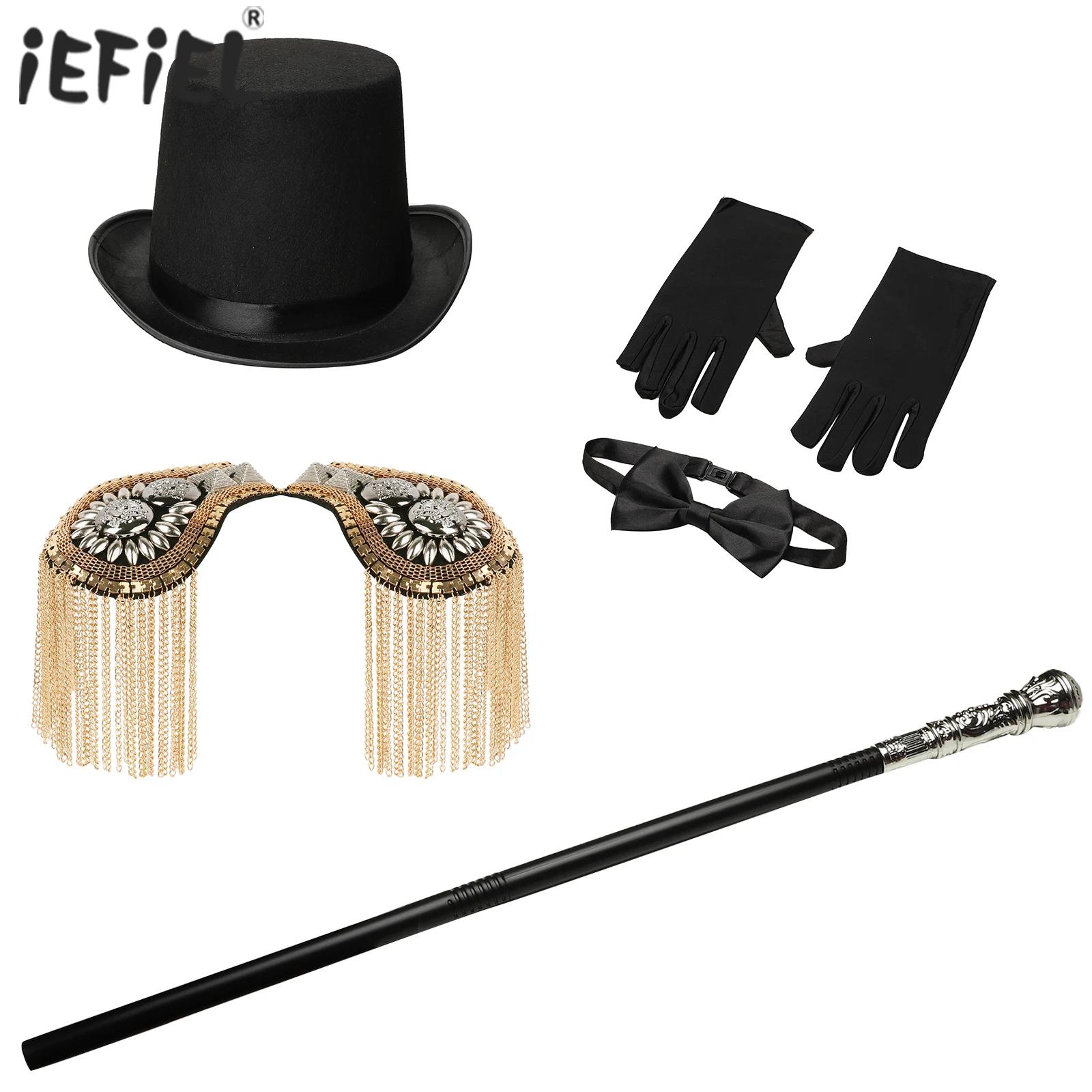 Disfraz de maestro de ceremoni - Formal Wear Gloves Men reseña y precio