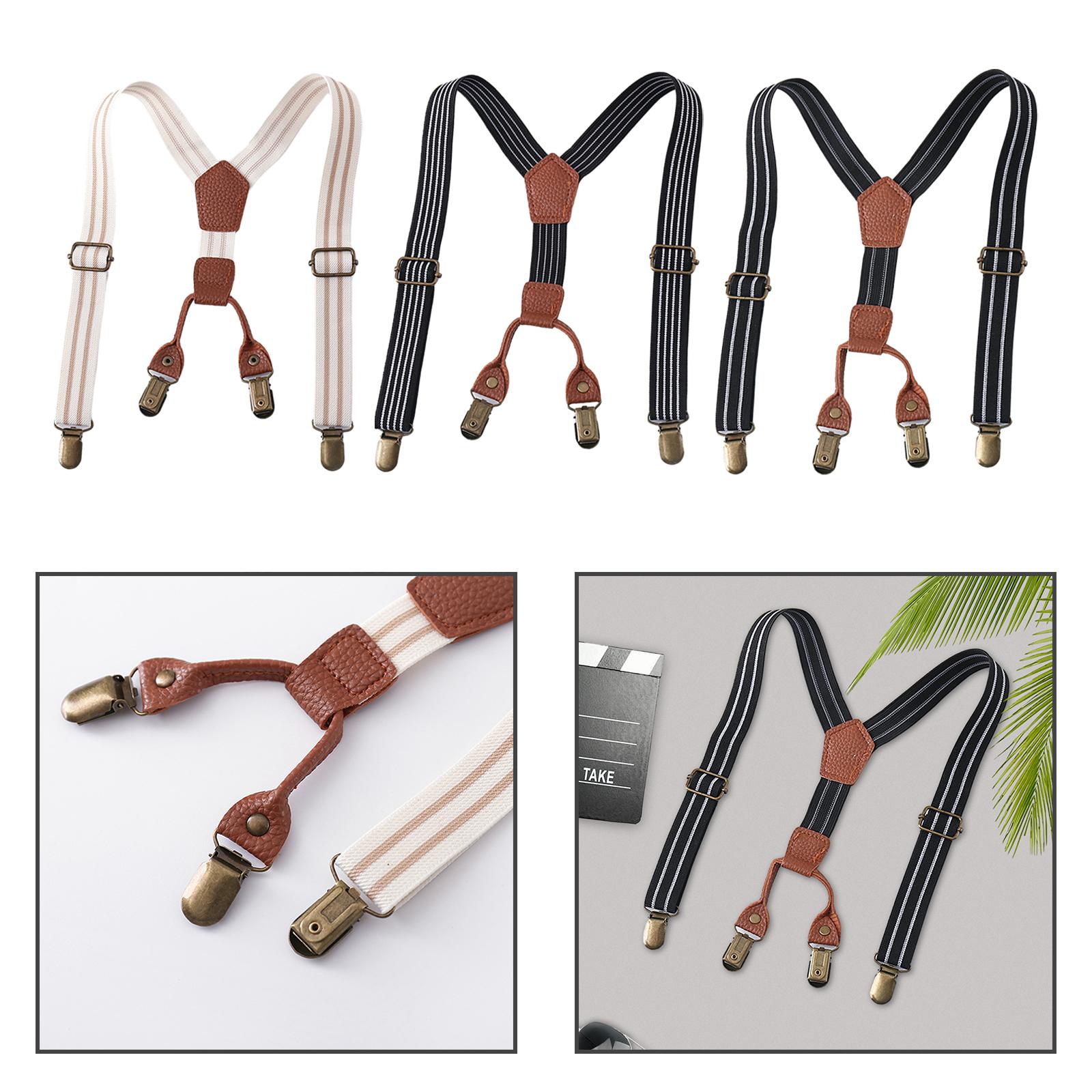 Tirantes Elásticos para Niños  - Suspender Clip Formal reseña y precio