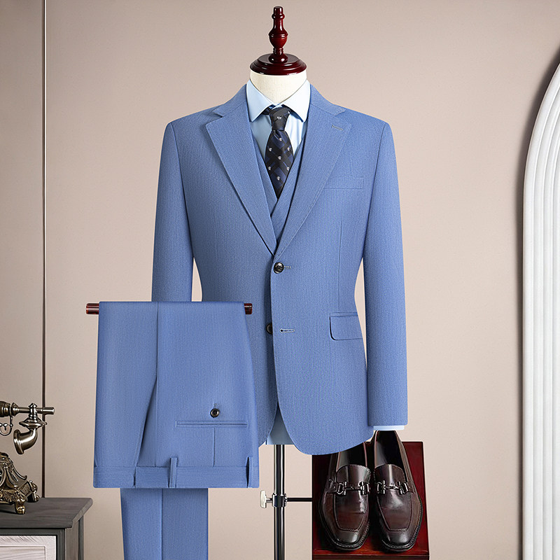 Conjunto de Traje de Negocios  - Khaki Formal Wear Men reseña y precio