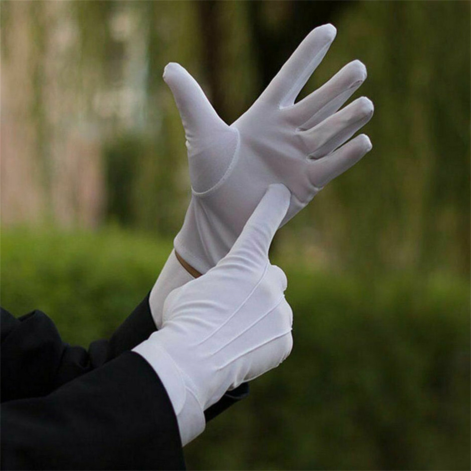 Guantes Blancos formales para  - Formal Wear Gloves Men reseña y precio