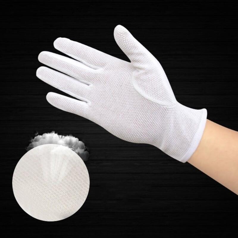 Guantes de algodón blanco para - Formal Wear Gloves Men reseña y precio