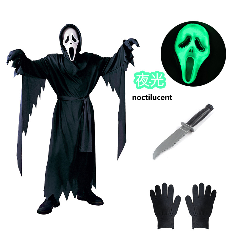 Disfraz de Fantasma de Terror  - Formal Wear Gloves Men reseña y precio