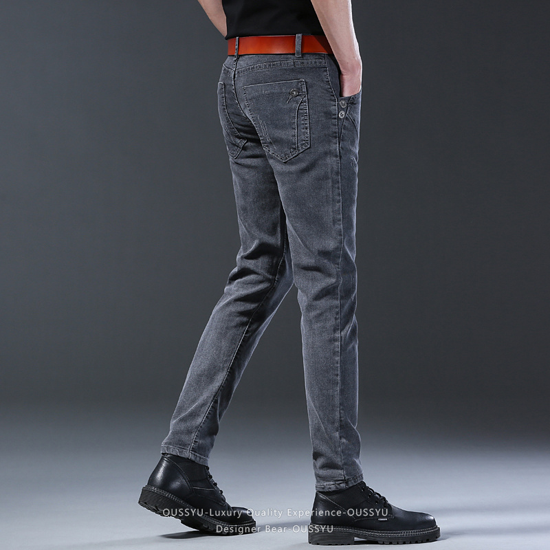 Pantalones de Mezclilla Elásti - Men Formal Wear With Jeans reseña y precio