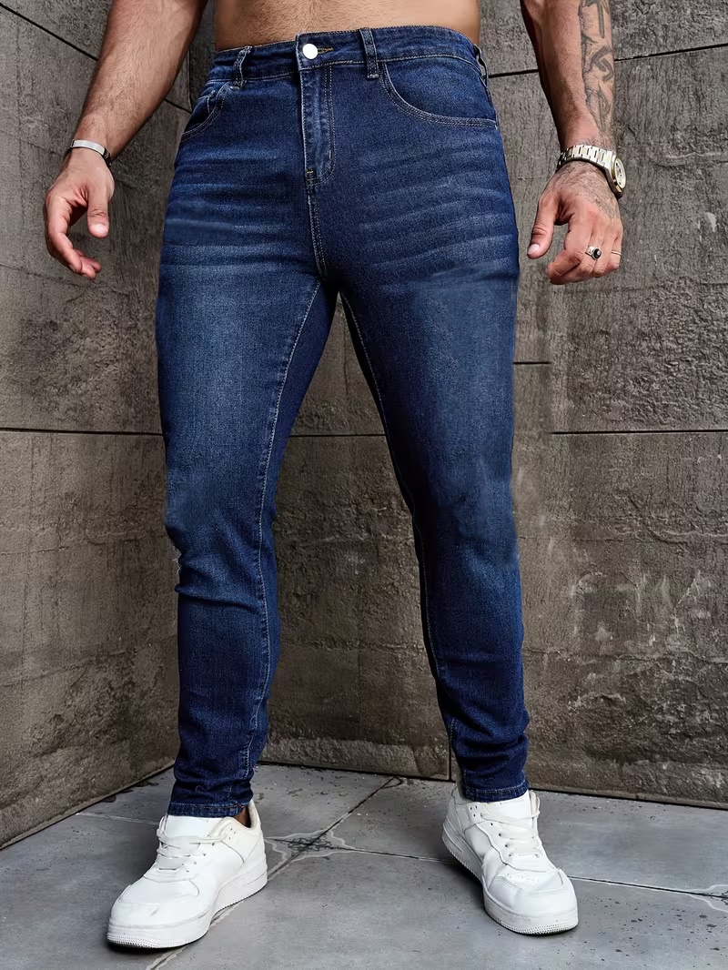 Jeans Elásticos para Hombre -  - Men Formal Wear With Jeans reseña y precio