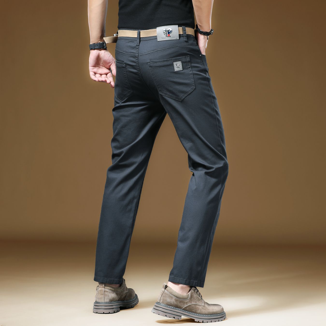 Pantalones de Hombre de Calida - Khaki Formal Wear Men reseña y precio