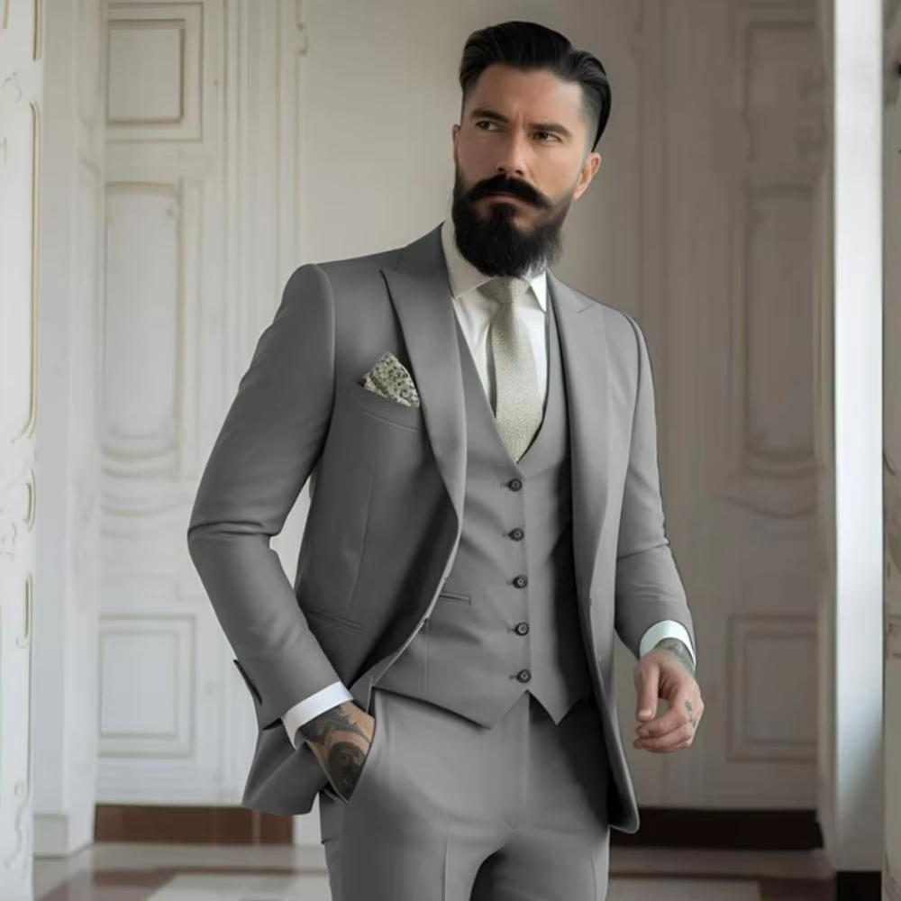 Trajes de boda color caqui par - Khaki Formal Wear Men reseña y precio